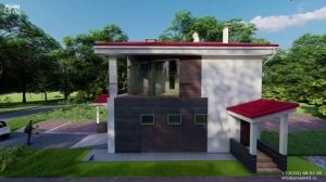 Проект дома с концепцией золотого сечения