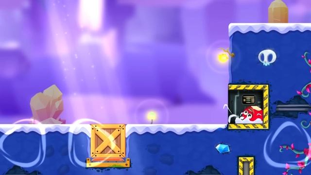 Несносный КРАСНЫЙ ШАР спасает деревню. Серия 1. Мультик ИГРА Red Ball Underground на Игрули TV