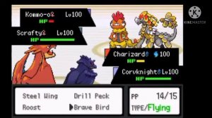 DEFEAT ELITE FOUR| THREE MEMBERS||THE LAST FIRE RED VERSION [4.0.3] GAMEPLAY||