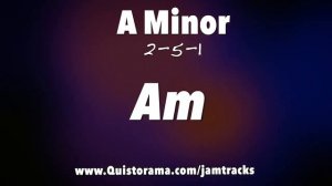 Trap Jazz Backing Track - A Minor 2-5-1