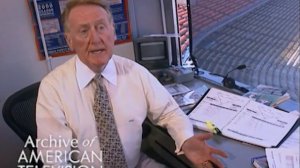 Vin Scully discusses the challenges of broadcasting a game - EMMYTVLEGENDS.ORG