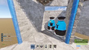 Легкая и простая старт киба с множеством отстрела и печами | Rust раст