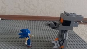 Лего анимация Соник vs Сильвер Соника! #легоанимации #sonicthehedgehog
