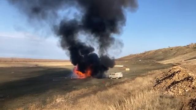 РПГ-26 «Аглень» Vs. Жигули. Car Explosion From A Grenade Launcher RPG-26