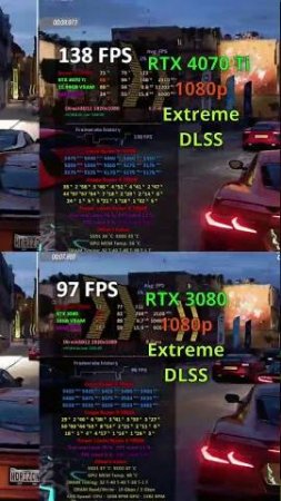 RTX 4070 Ti VS RTX 3080 in Forza 5 #gaming #shorts #forzahorizon5