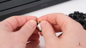 Крючки для штор с роликом и замком для потолочного карниза или шины, Черный (упаковка 20 штук)