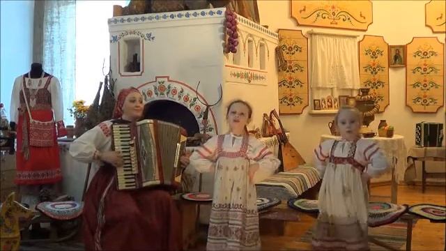 "Шла Маланья", Детский фольклорный ансамбль "Колокольчики"