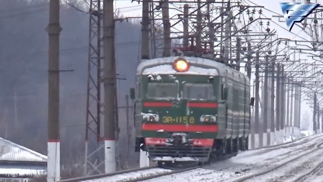 Електропотяг ЕР2-1158, перегін колійний пост 530 км - Курськ МСК. ЗАЛ. смотреть онлайн
