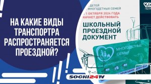 ПРОЕЗДНЫЕ ДЛЯ ШКОЛЬНИКОВ ИЗ МНОГОДЕТНЫХ СЕМЕЙ