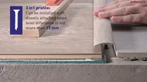 Самоклеющиеся пороги Arbiton три в одном.