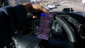По центру Москвы на Фуре от первого лица