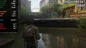 The Last of Us: Part 1 (PC) on GTX 1070 8GB + Core i3 10100F || 1080p Ultra FSR