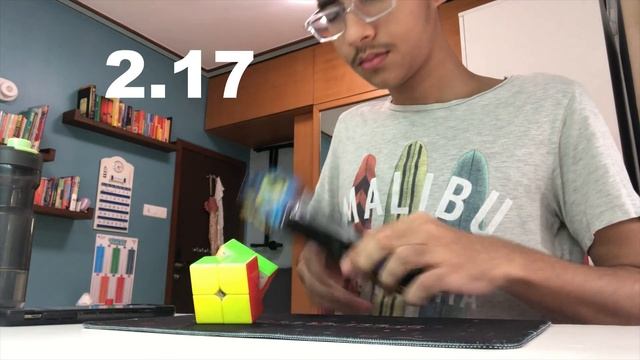 I GOT A 1.09 2x2 AVERAGE at a COMPETITION!? (Sub-World Record) | Solves + Reconstructions!