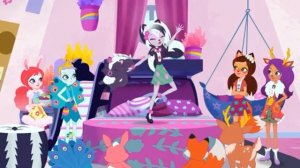 Enchantimals  Сэйдж И Фелисити Белый Мотылёк Клип