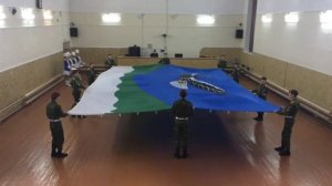 группа развертывания флага Николаевский муниципальный район1