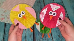 Весёлые СОВЯТА из бумаги • занимательные ПОДЕЛКИ ДЛЯ ДЕТЕЙ