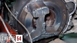 Кусок РЕЛЬСЫ к МАХОВИКУ - ДИКИЙ ДИСБАЛАНС ДВИГАТЕЛЯ