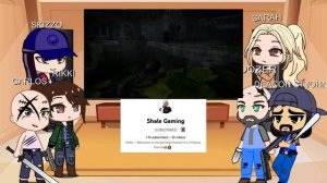 DAYS GONE REACT TO LAST OF US 2 ELLIE'S STEALTH COMBAT| GACHA CLUB