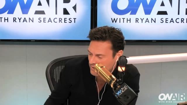 James Corden Hilariously Roasts Seacrest Over His Gold Microphone | On Air With Ryan Seacrest