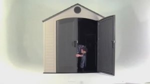 Lifetime  Сборка пластикового сарая хозблока