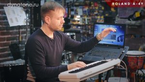 Обзор MIDI-клавиатуры ROLAND A-49