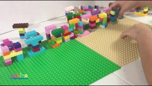 ABC Lego Letters Learn Alphabet Letters ABCDEFGHIJKLMNOPQRSTUVWXYZ