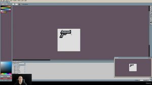 41. Drawing a gun. PIXEL ART Master Course