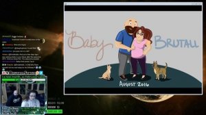 Brutall's Pregnant (or his wife is, whatever)!