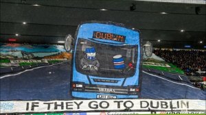 WAS THE DUBLIN TIFO A MISTAKE? RANGERS RIDICULED AFTER EUROPA DEFEAT!