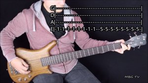 Placebo - Every you, every me (Bass Cover with Tabs)