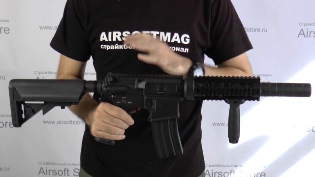 Обзор автомата (D-Boys) M4A1 RIS SD (3881M)
