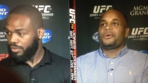 Jon Jones vs Daniel Cormier off air ESPN heated exchange DEATH THREATS Sportscenter UFC 182