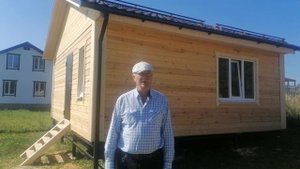 Видео отзыв заказчика о строительстве бани. СК Эталон СтройДом