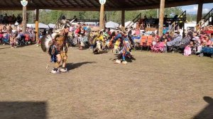 Thunderchild Powwow 2021 Teen Boys Traditional Contest Saturday Afternoon