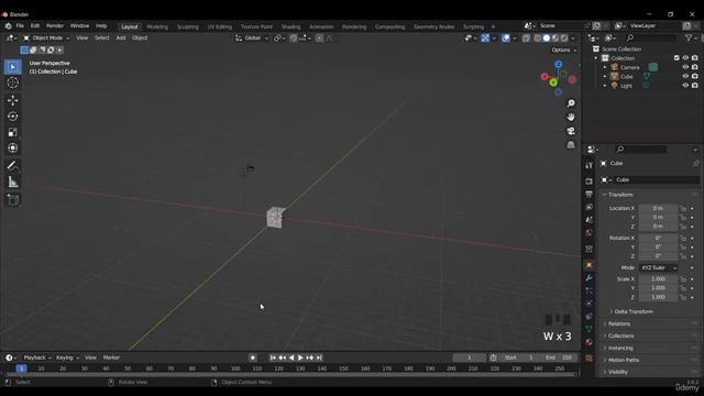 11. Zooming, Framing and View Alignment. BLENDER FOR BEGINNERS by Bowas Muke