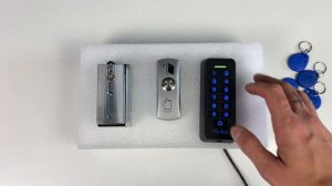 Видеоинструкция Комплект СКУД Ps-Link KIT-K33EM-350 / кодовая панель / RFID / замок 350