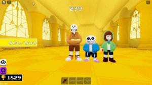 Roblox Undertale: Last Bad Time Bad Time Trio Showcase