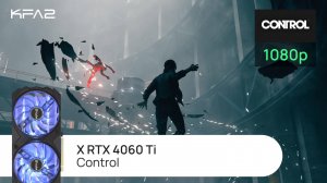 KFA2 X GeForce RTX 4060 Ti Black | Control | 1080p (FullHD) разрешение