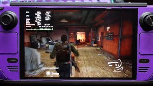 Steam Deck OLED LCD Comparison: The Last of Us Part 1 - Gameplay