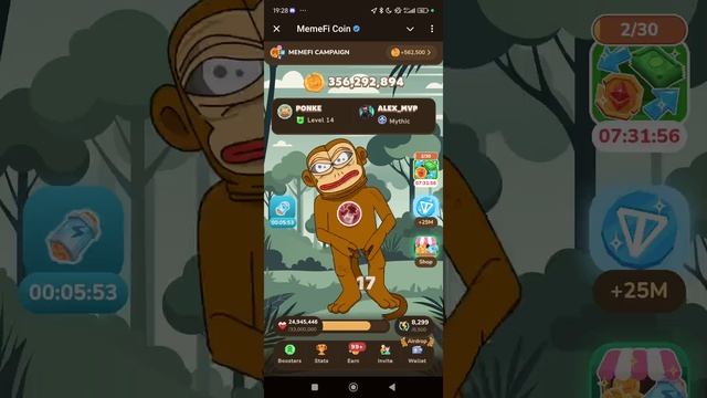 Комбо MemeFi 01.10 походу пока стандартно 4242 #комбо #memefi #memeficoin.mp4