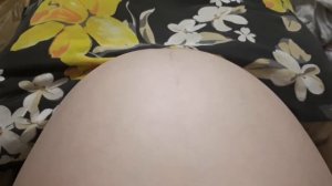 Шевеления одного из двойни 33 недели