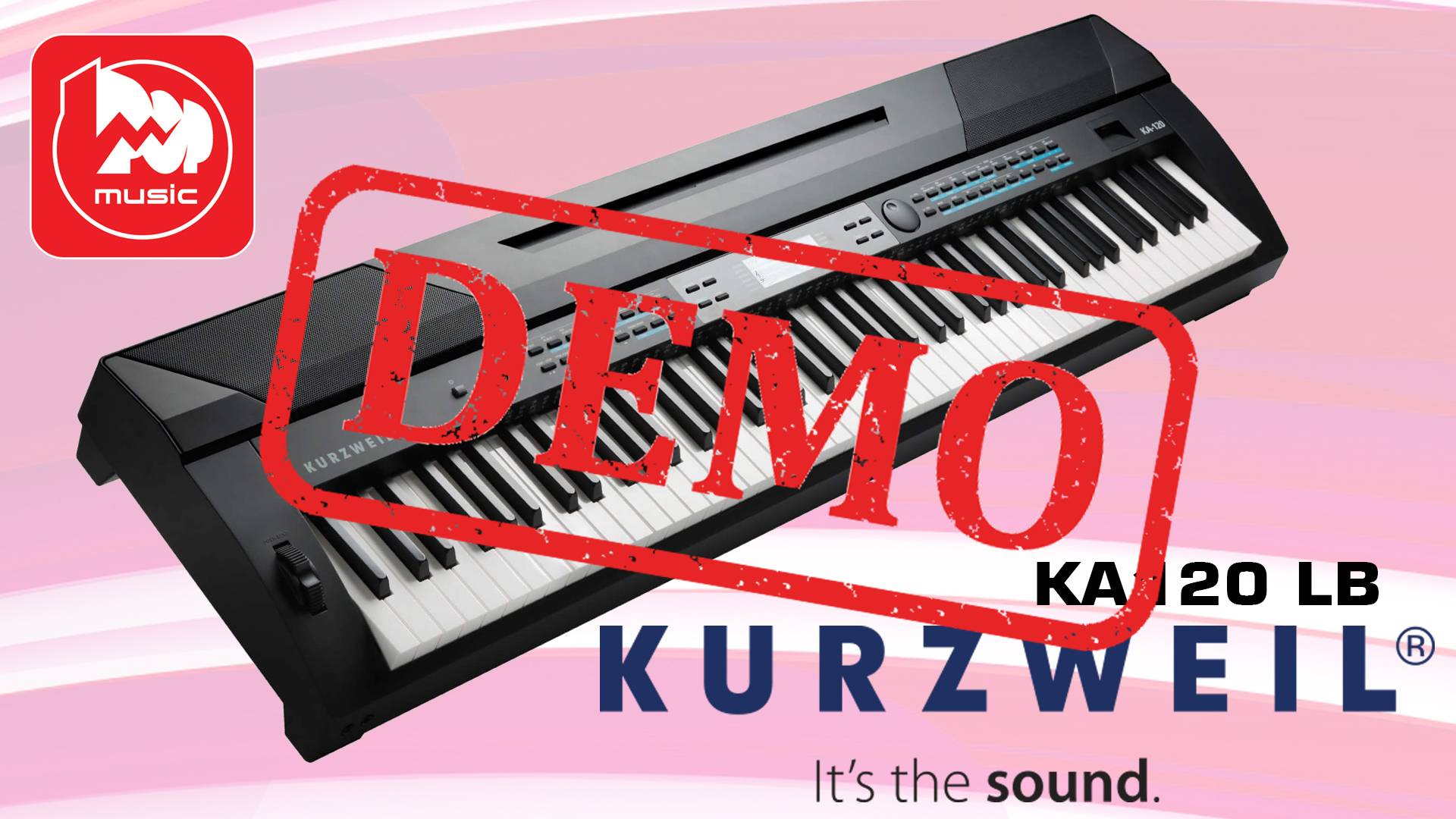 Цифровое пианино KURZWEIL KA120 LB - демонстрация звучания