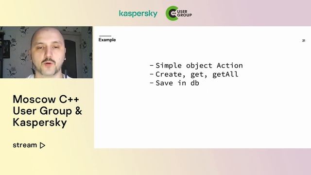 Moscow C++ User Group & Kaspersky