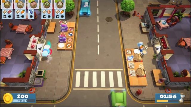 Overcooked! 2#25 - Make Grilled Fish смотреть онлайн