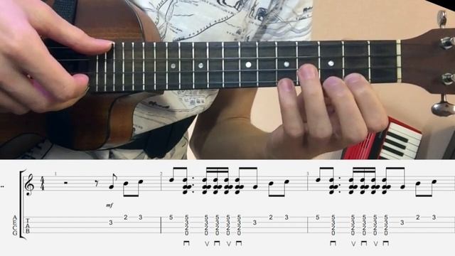 Ukulele. When The Saints Go Marching In Ukulele Cover/tutorial