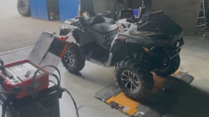Взвесил STELS GUEPARD 850 перед установкой тюнинга