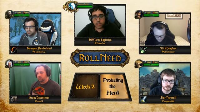 Roll Need: The Classic WoW Adventure - Week 3 - Protecting the Herd смотреть онлайн