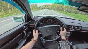 1998 Mercedes-Benz S280 (W140) 2.8 AT - POV TEST DRIVE