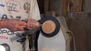 Использование план-шайбы на дешевом токарном станке
