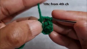 Как связать крючком гладиолус